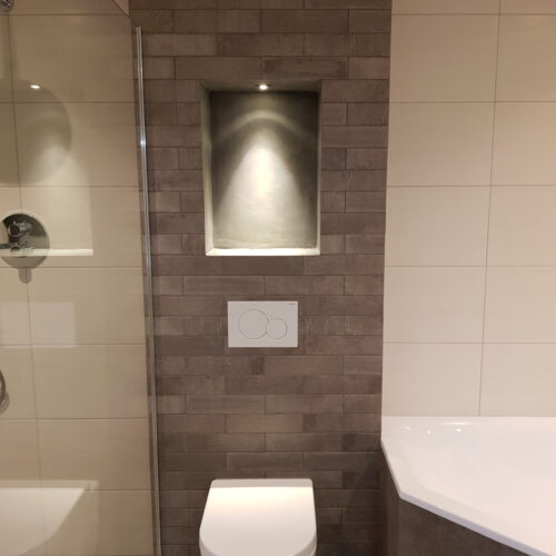 Badkamer renovatie opgeleverd